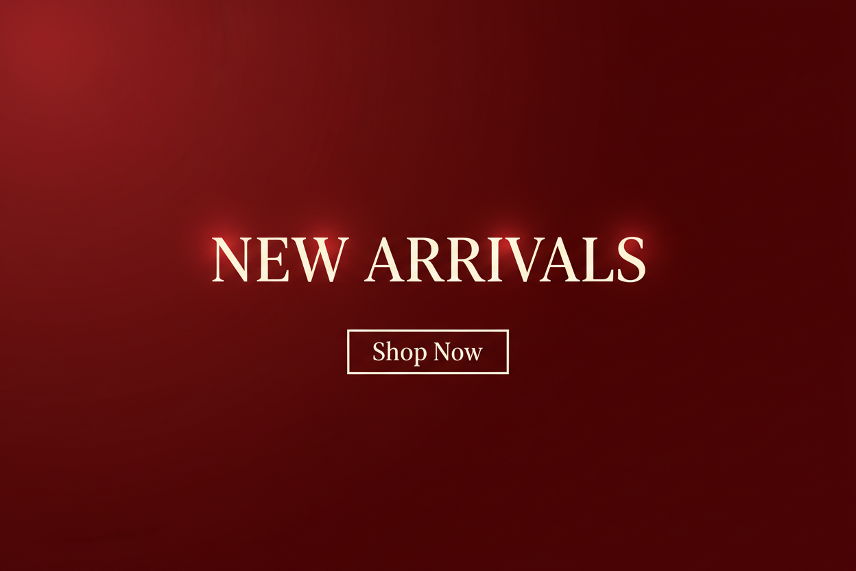 Holiday New Arrivals Banner